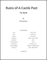 Ruins of a Castle Past Concert Band sheet music cover